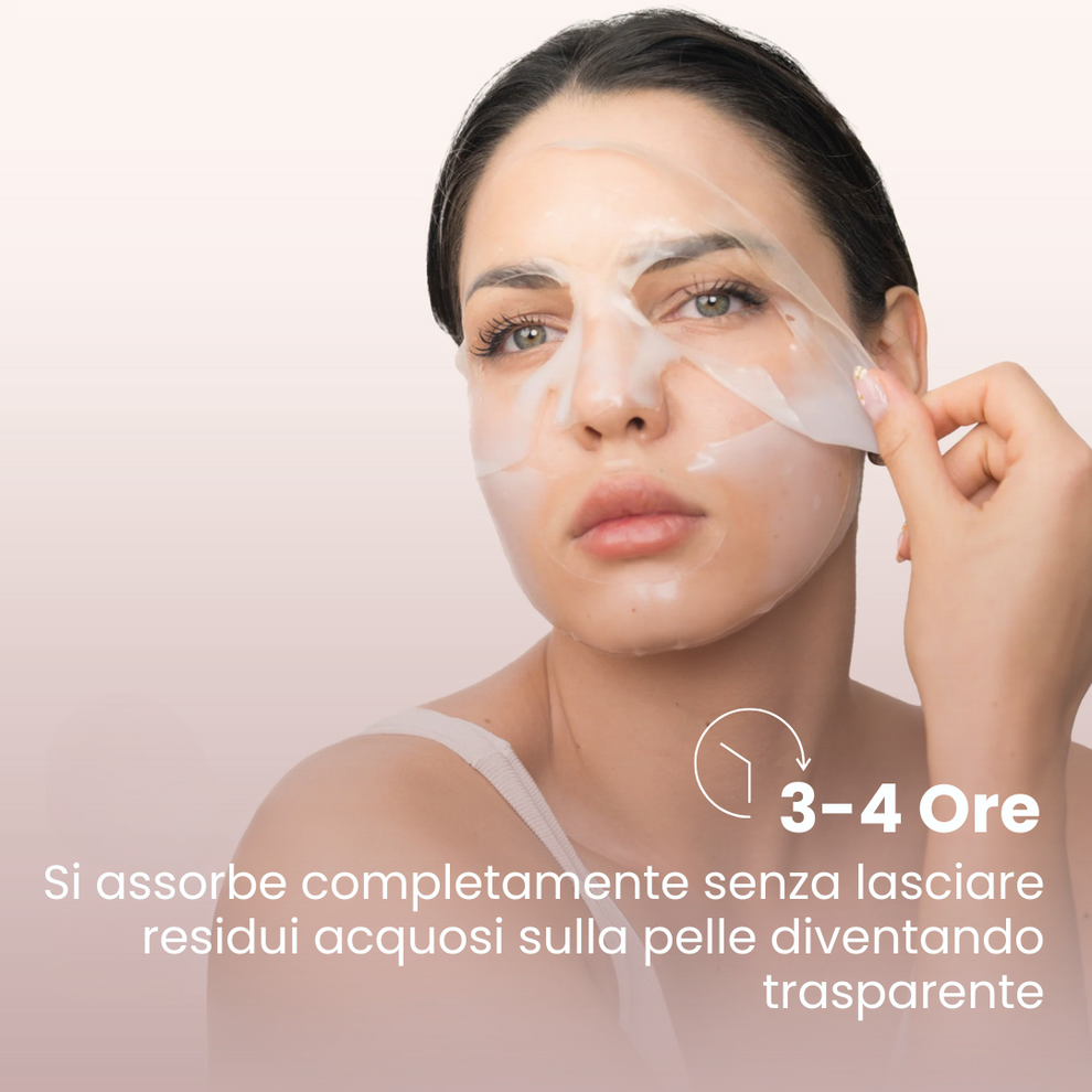 Mascarilla de biocolágeno: reduce las arrugas un 75 % tras una sola aplicación