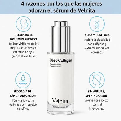 VoluFine | Sérum coreano de colágeno para piel madura
