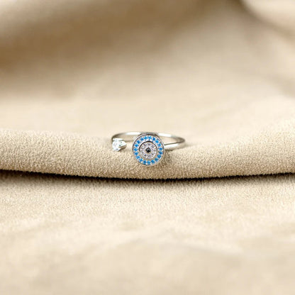 A Mi Hija - Anillo Ojo de la Suerte | Antiestrés Giratorio | Ajustable